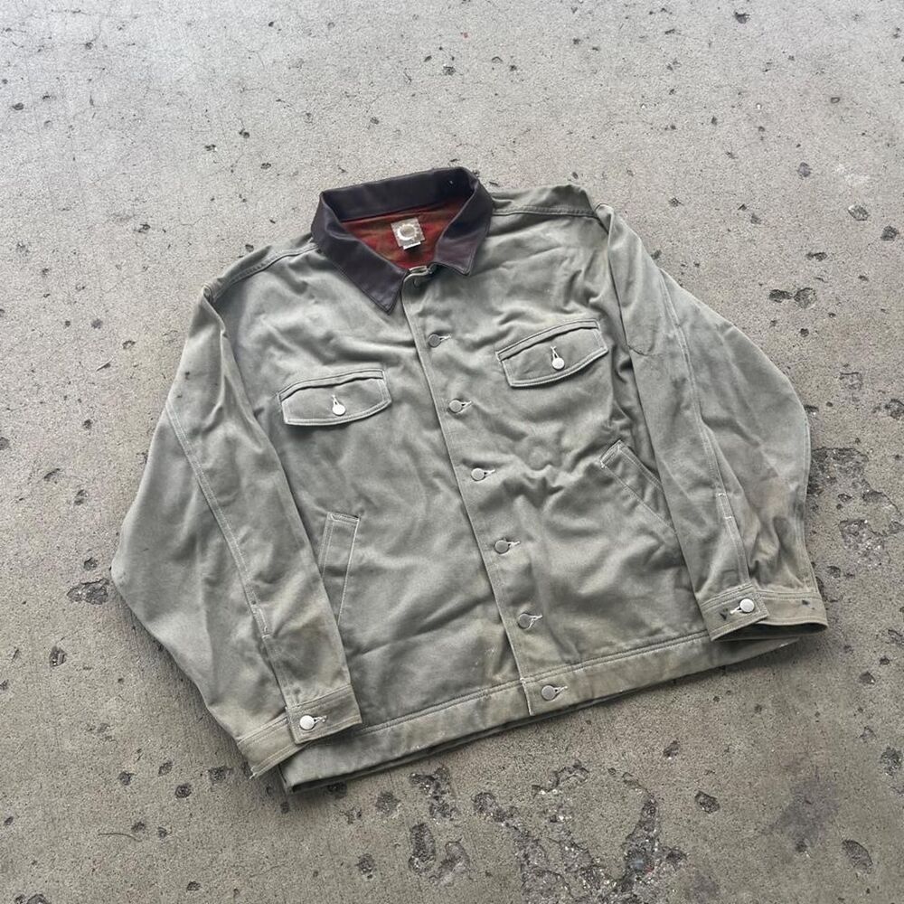 Marlboro Plaid Lined Old Money Workwear Jacket